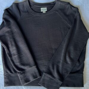 J Crew cropped sweatshirt